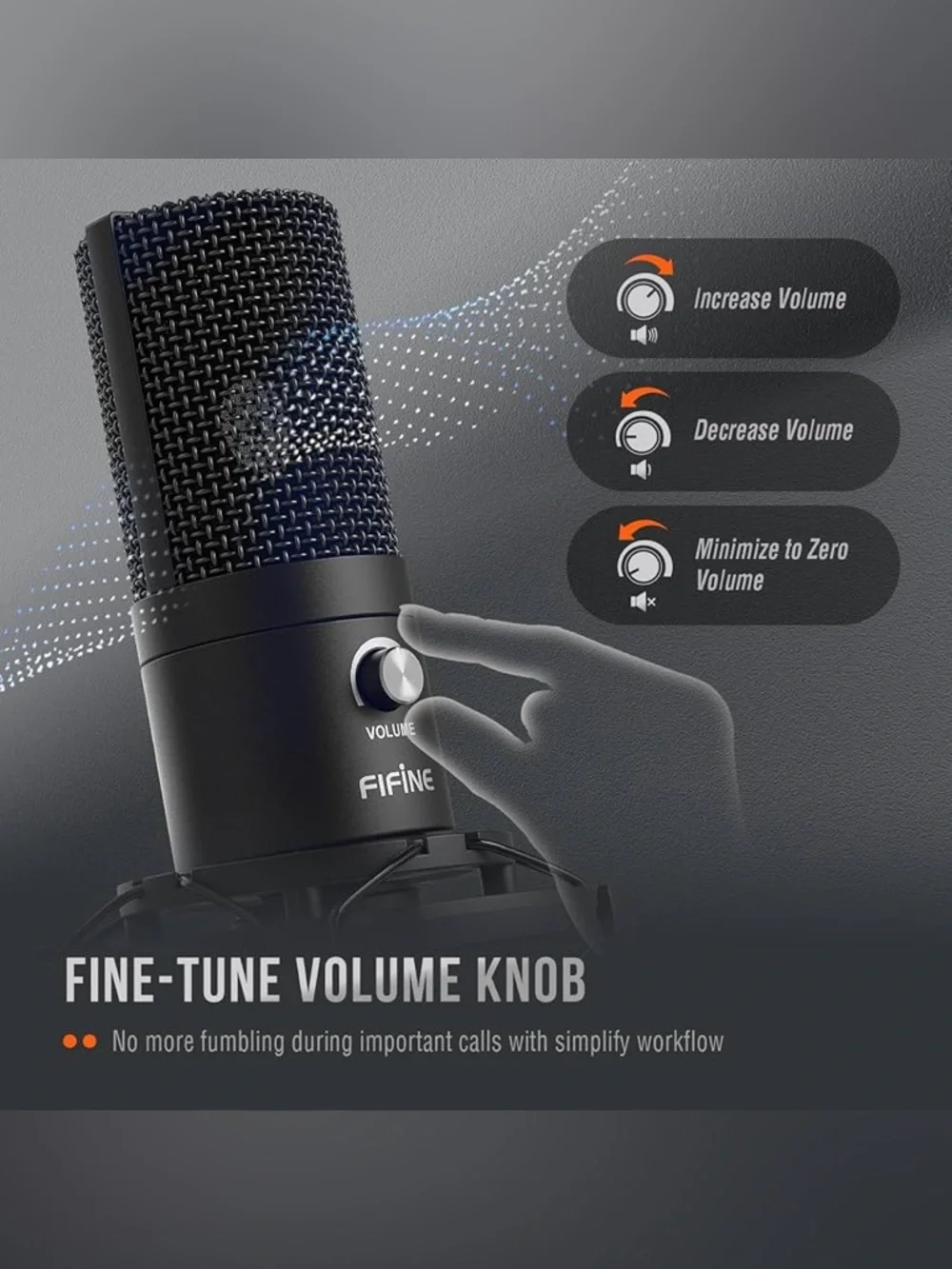 ✅ FIFINE T669 USB Studio Condenser Microphone Kit with Adjust